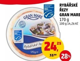 Řezy rybářské Gran Mare