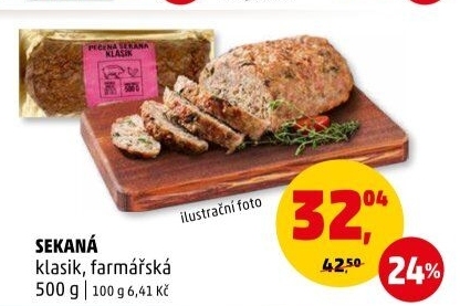 Sekaná pečená farmářská