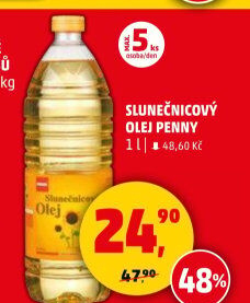Slunečnicový olej Penny
