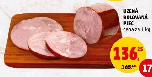 Uzená rolovaná plec