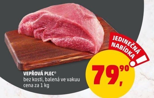 Vepřová plec bez kosti