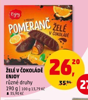 Želé v čokoládě Enjoy