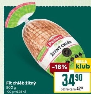 Chléb žitný Penam