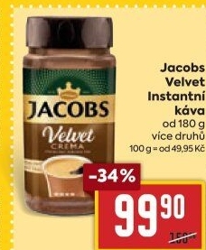 Instantní káva Jacobs Velvet