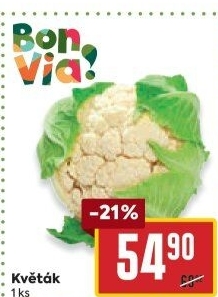 Květák Billa Bonvia