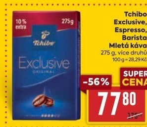 Mletá káva Tchibo Exclusive