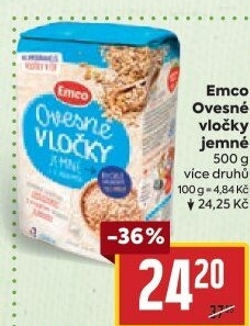 Ovesné vločky Emco