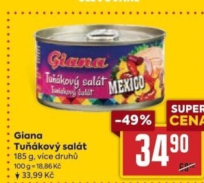 Salát s tuňákem Giana