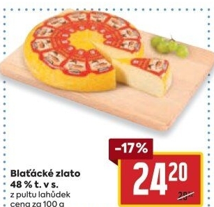 Sýr Blaťácké zlato Madeta
