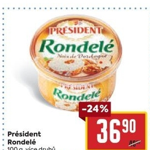Sýr termizovaný Rondelé President
