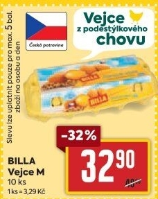 Vejce z podestýlky M Billa