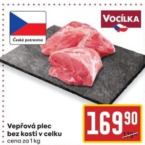 Vepřová plec bez kosti Vocílka