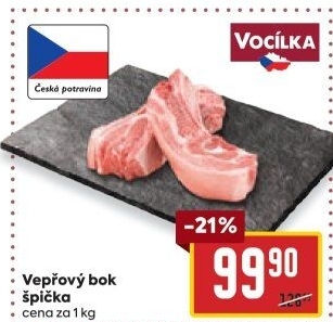 Vepřový bok špička Vocílka