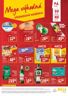 akční leták BILLA 31.1.2024-6.2.2024