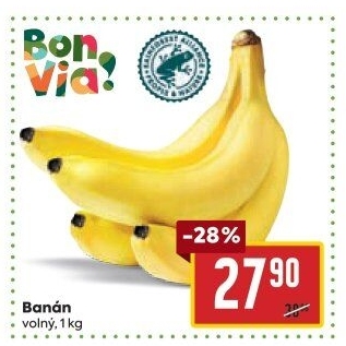 Banány Billa Bonvia