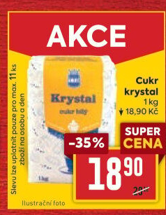 Cukr krystal