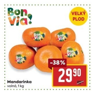 Mandarinky Billa Bonvia