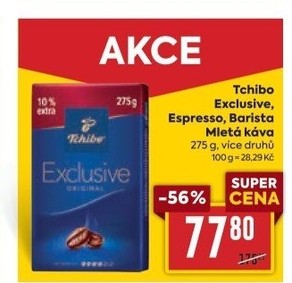 Mletá káva Tchibo Exclusive