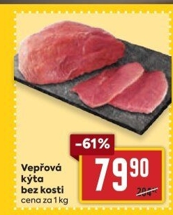 Vepřová kýta bez kosti