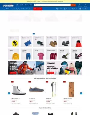 akční leták Sportisimo 31.1.2024-6.2.2024