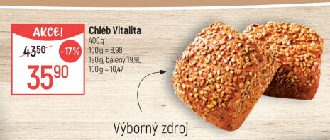 Chléb slunečnicový Vitalita
