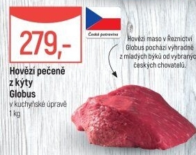 Hovězí pečeně z kýty Globus