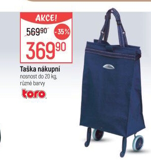 Nákupní taška na kolečkách Toro