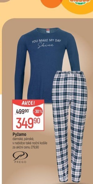 Pánské pyžamo Prego