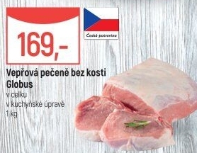 Vepřová pečeně bez kosti Globus