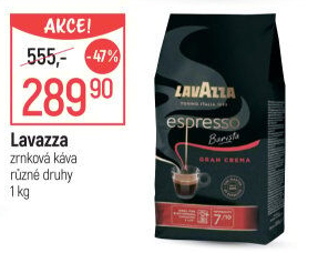 Zrnkové kávy Espresso Barista Lavazza