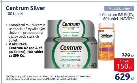Doplněk stravy Silver Centrum