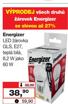 LED žárovka Energizer