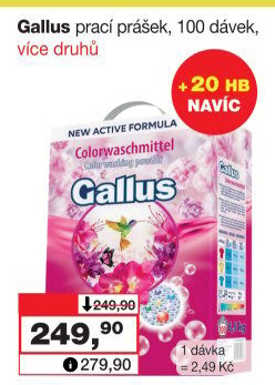 Prací prášek Gallus