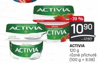 Bílý jogurt Activia Danone