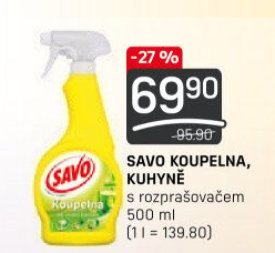 Čistič kuchyně ve spreji Savo