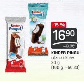 Dezert Pinguí Kinder
