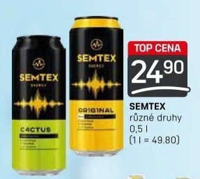 Energetický nápoj Semtex