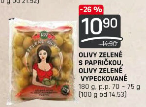 Olivy plněné Essa
