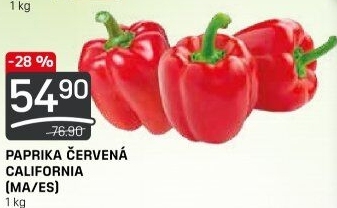 Paprika červená
