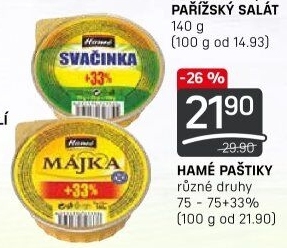Paštiky Hamé