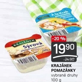 Pomazánky Krajánek