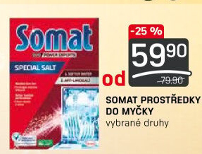 Prostředky do myčky Somat