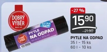 Pytle na odpadky 35 l Dobrý Výběr