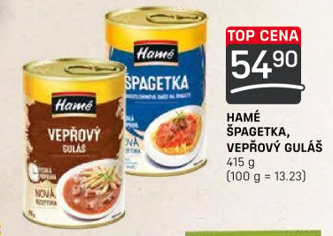 Špagetka Hamé