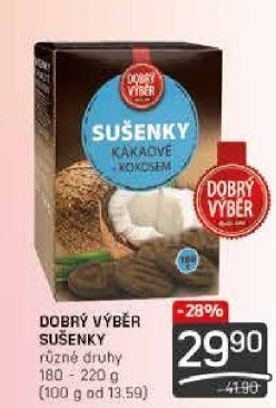 Sušenky Dobrý Výběr