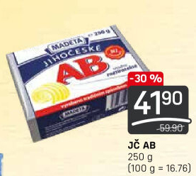 Tuk Jihočeské AB Madeta