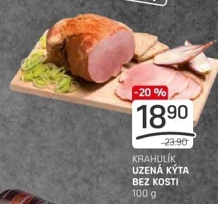 Uzená kýta bez kosti Krahulík