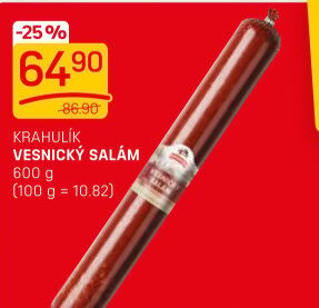 Vesnický salám Krahulík