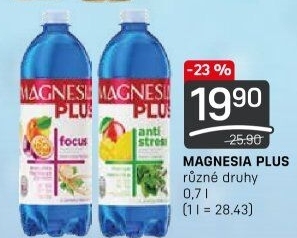 Voda ochucená plus Magnesia