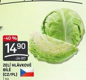 Zelí hlávkové bílé